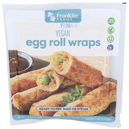 Franklin Farms Vegan Egg Roll Wraps (6/12oz)