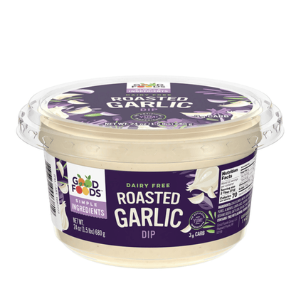 Good Foods Roasted Garlic Dip (8/8oz)