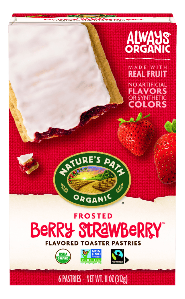 Nature's Path Strawberry Frosted Toaster Pastry 12/11oz