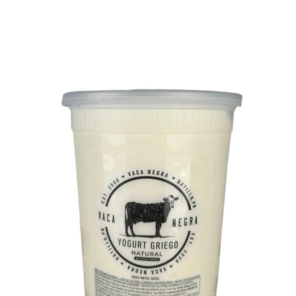 Vaca Negra Greek Yogurt Natural 12/32oz
