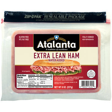 Atalanta Sliced Cooked Ham (24/8oz)