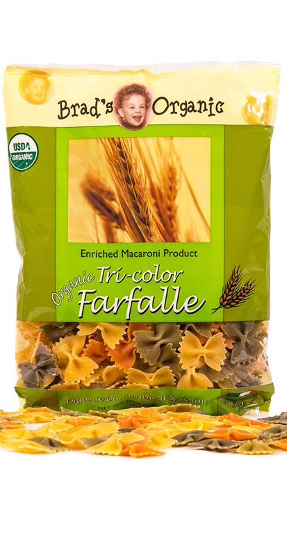 Brad's Organic Tri Color Farfalle (20/16oz)