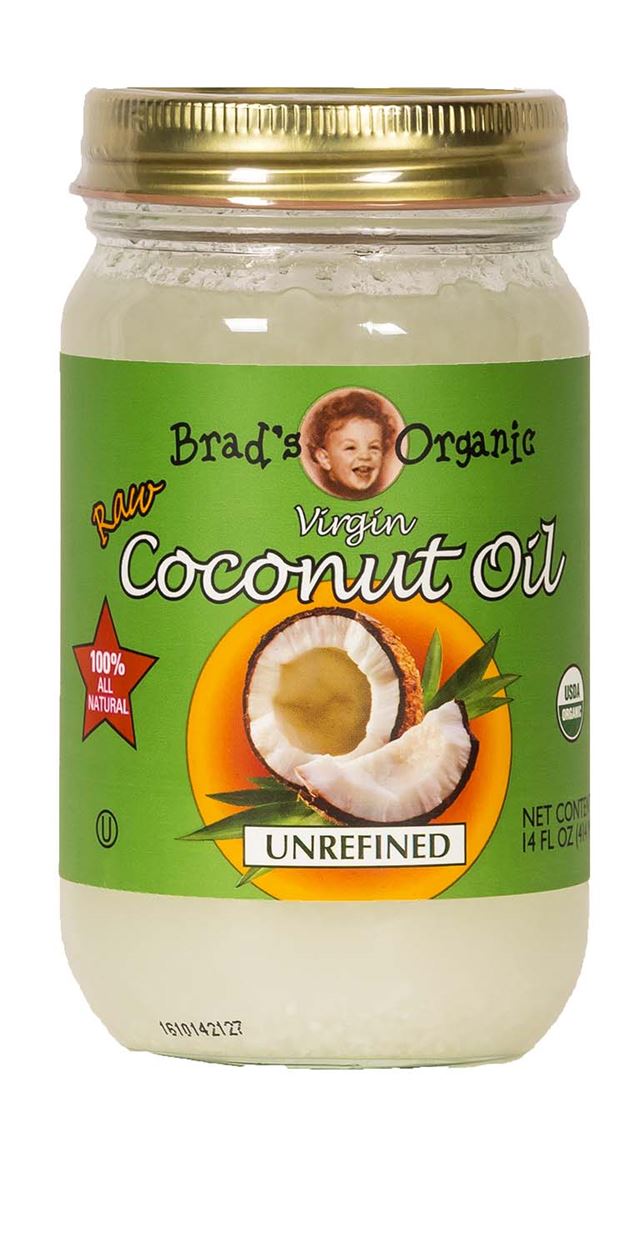 Brad's Organic Coconut Oil Unrefined (6/14oz)