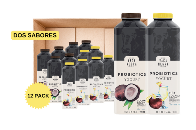 Vaca Negra Coconut & Piña Colada Yogurt 12/32oz