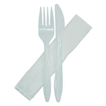 Combo (Fork, Knife and Napkin) (5/100ct)