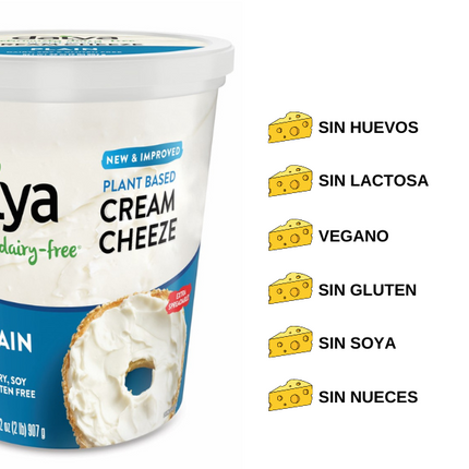 Daiya Plain Cream Cheeze (6/32oz)