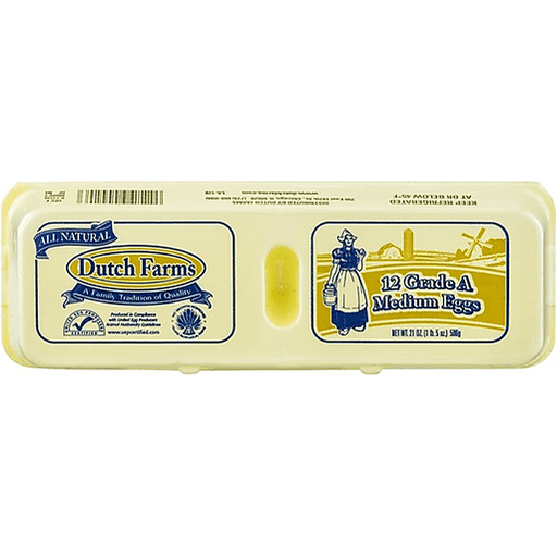 Dutch Farms Medium USA Eggs (30/1 DZ)