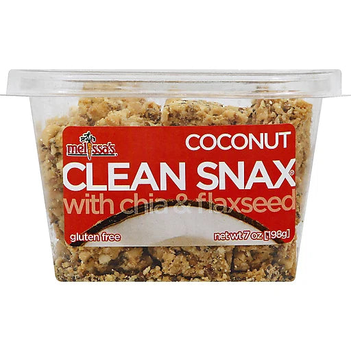 Melissa's Clean Snax Coconut (12/6.5oz)