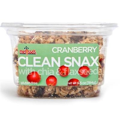 Melissa's Clean Snax Cranberry (12/6.5oz)