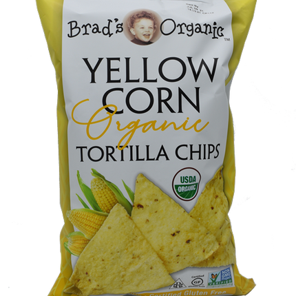 Brad's Organic Yellow Corn Chips (12/9oz)