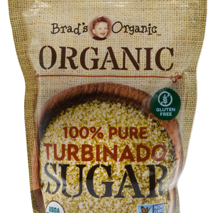 Brad's Organic 100% Turbinado Sugar (12/24oz)