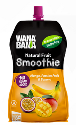 Wanabana Smoothie: Mango, Passionfruit &amp; Banana 28/8.45oz